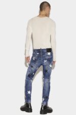 Dsquared2 Iconic Star Wash Skater Jeans - Image 2