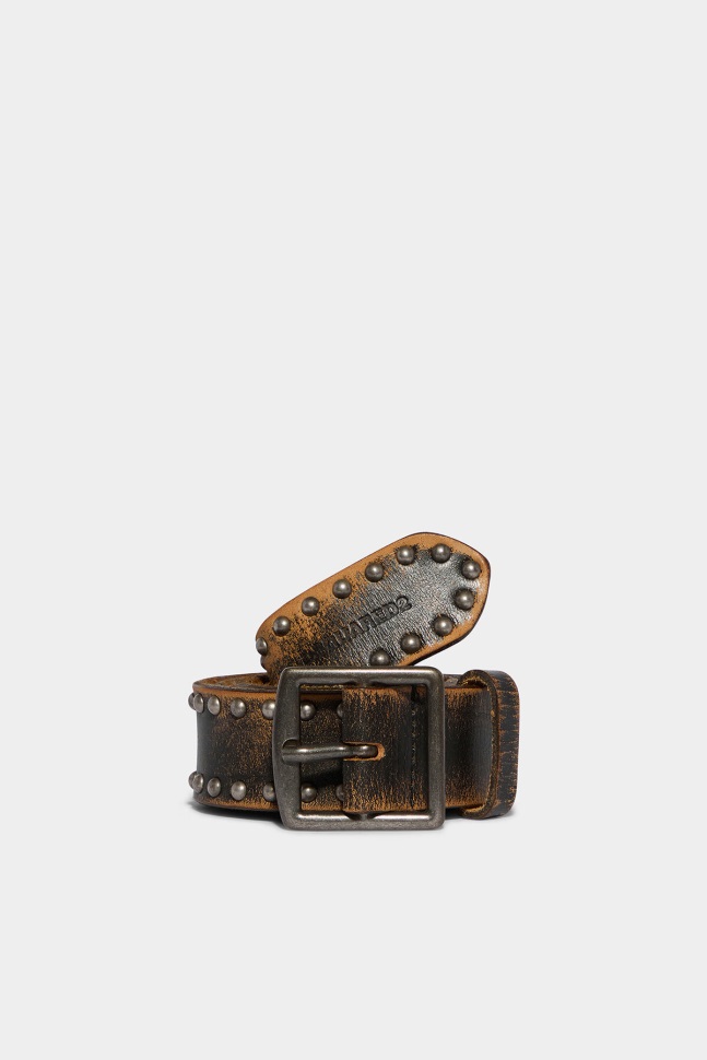 dsquared2_iconic_studded2_belt.jpg Dsquared2 Iconic StuddeD2 Belt - Image 1