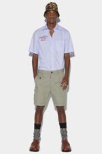 Dsquared2 Iconic Super Light Shorts SAGE/DARK MILITARY GREEN