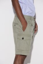 Dsquared2 Iconic Super Light Shorts SAGE/DARK MILITARY GREEN - Image 4