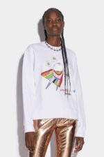 Dsquared2 Iconic Superainbow Cool Sweater