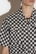 Dsquared2 Iconic Tactical Bowling Shirt D2 BLACK - Image 4