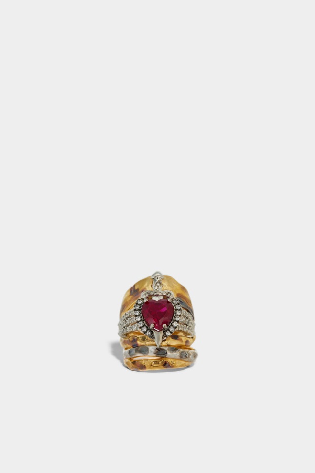 dsquared2_iconic_talisman_ring_fantasy.jpg Dsquared2 Iconic Talisman Ring FANTASY - Image 1