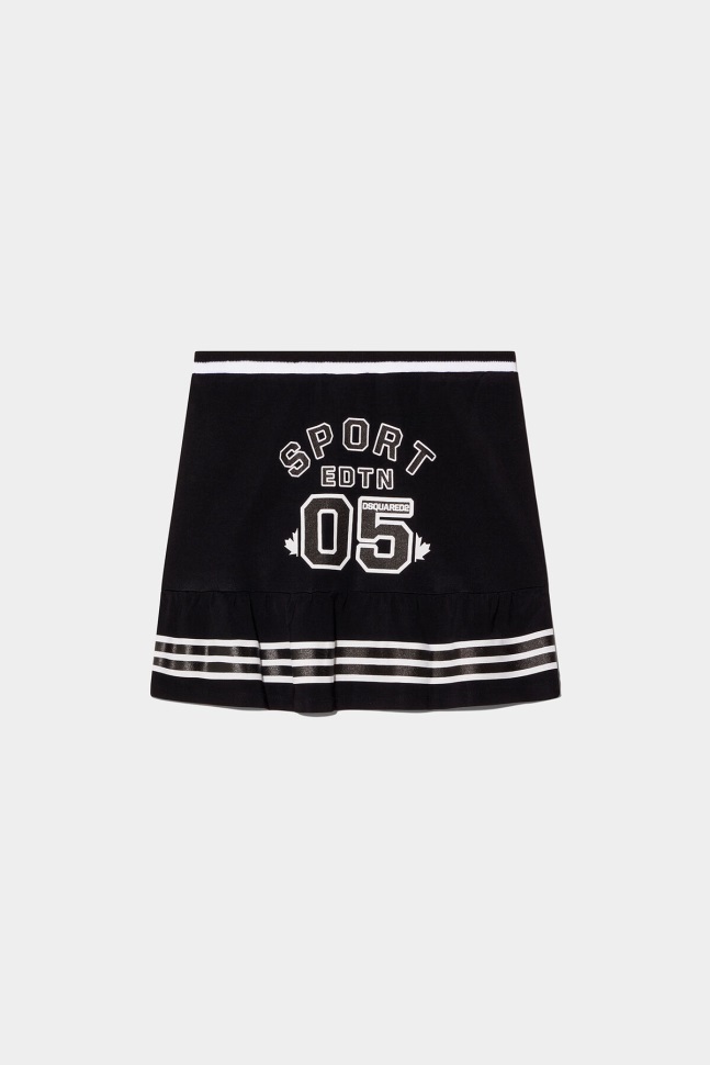 dsquared2_iconic_tango_red_black_ds2_kids_sport_edtn_05_skirt.jpg Dsquared2 Iconic TANGO RED/BLACK DS2 Kids Sport Edtn.05 Skirt - Image 1