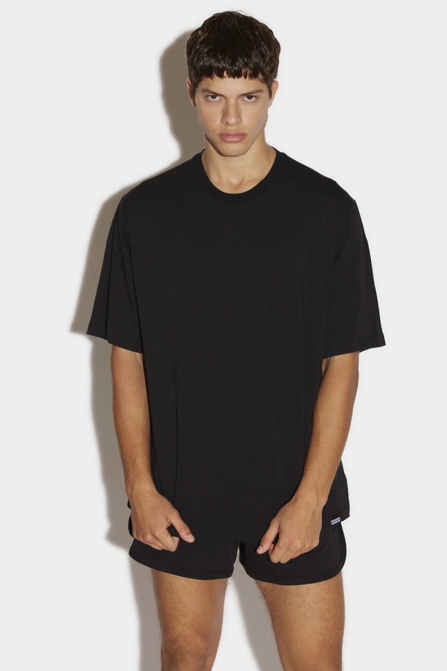dsquared2_iconic_the_round_up_round_neck_t_shirt.jpg Dsquared2 Iconic The Round Up Round Neck T-Shirt - Image 1