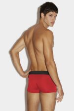 Dsquared2 Iconic The Round Up Trunk D2 RED - Image 2