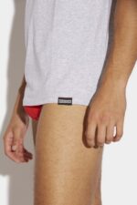 Dsquared2 Iconic The Round Up V-Neck T-Shirt D2 FANTASY - Image 3