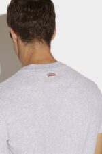 Dsquared2 Iconic The Round Up V-Neck T-Shirt D2 FANTASY - Image 4