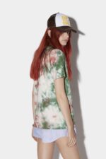 Dsquared2 Iconic Tie-Dye T-Shirt D2 FANTASY - Image 2