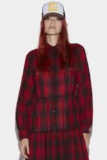 Dsquared2 Iconic Tiered Shirt Dress - Image 4