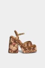 Dsquared2 Iconic Twist Heeled Sandals D2 FANTASY - Image 2