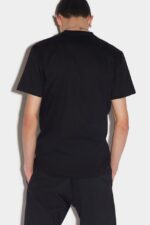 Dsquared2 Iconic WHITE/BLACK Mini Logo Ceresio 9 T-Shirt D2 WHITE - Image 2