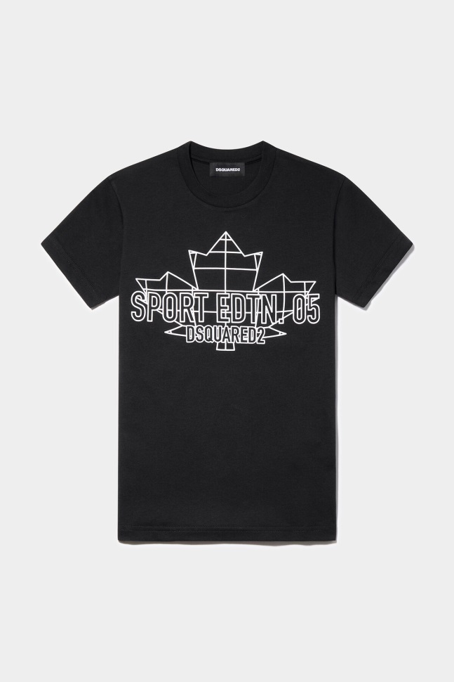 Dsquared2 Iconic WHITE DS2 Kids Sport Edtn.05 T-Shirt - Image 1
