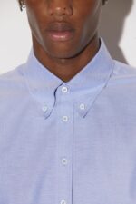 Dsquared2 Iconic WHITE/LIGHT BLUE Mini Logo 70's Shirt - Image 4