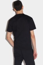 Dsquared2 Iconic WHITE/MILITARY GREEN Ceresio 9 Cool T-Shirt D2 WHITE - Image 2