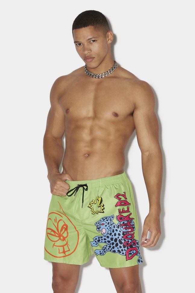 dsquared2_iconic_yankee_doodle_midi_boxer.jpg Dsquared2 Iconic Yankee Doodle Midi Boxer - Image 1
