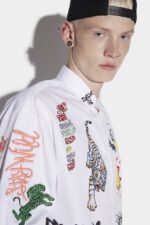 Dsquared2 Iconic Yankee Doodle Shirt - Image 3