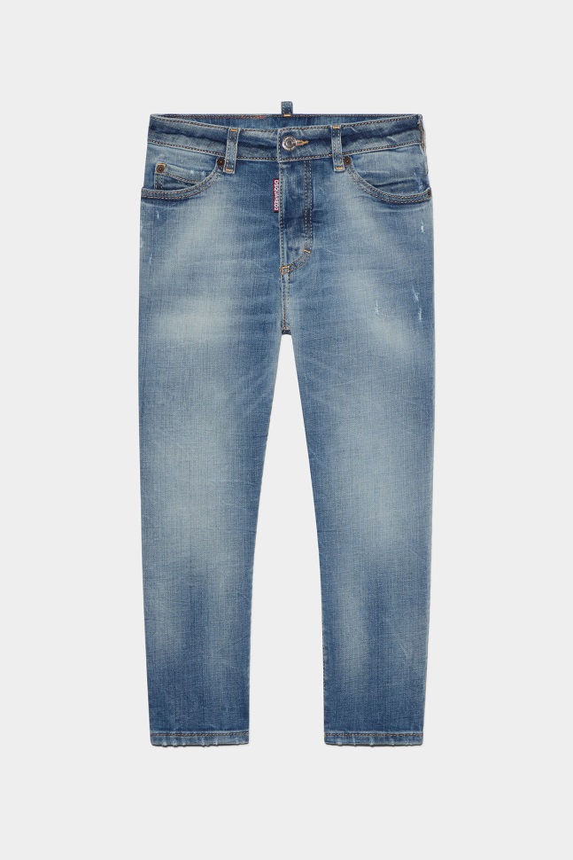 dsquared2_kids_blue_denim_jeans.jpg Dsquared2 Kids BLUE Denim Jeans - Image 1