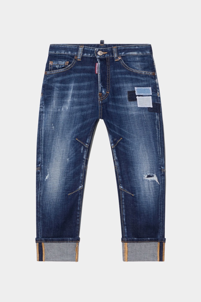 dsquared2_kids_denim_jeans.jpg Dsquared2 Kids Denim Jeans - Image 1