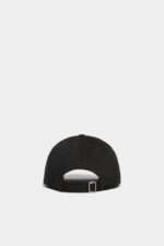 Dsquared2 Logo Baseball Cap BLACK D2 - Image 2
