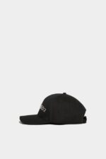 Dsquared2 Logo Baseball Cap BLACK D2 - Image 4