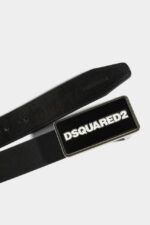 Dsquared2 Logo Belt BLACK D2 - Image 3