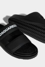 Dsquared2 Logo Slides BLACK - Image 4
