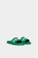 Dsquared2 Logo Slides BLACK/GREEN - Image 3