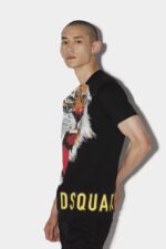 Dsquared2 New In D2 Tiger Cool T-Shirt - Image 3