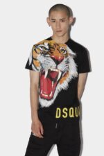 Dsquared2 New In D2 Tiger Cool T-Shirt - Image 4