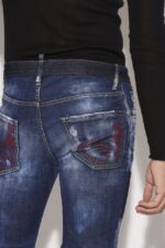 Dsquared2 New In Dark Splatter Wash Cool Guy Jeans - Image 4