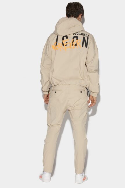 Dsquared2 New In Icon Forever Hooded Windbreaker