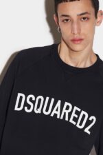 Dsquared2 New In Logo Cool Raglan Sweater - Image 3