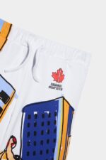 Dsquared2 White Kids Shorts - Image 3