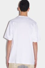 WHITE Dsquared2 Slouch T-Shirt - Image 2