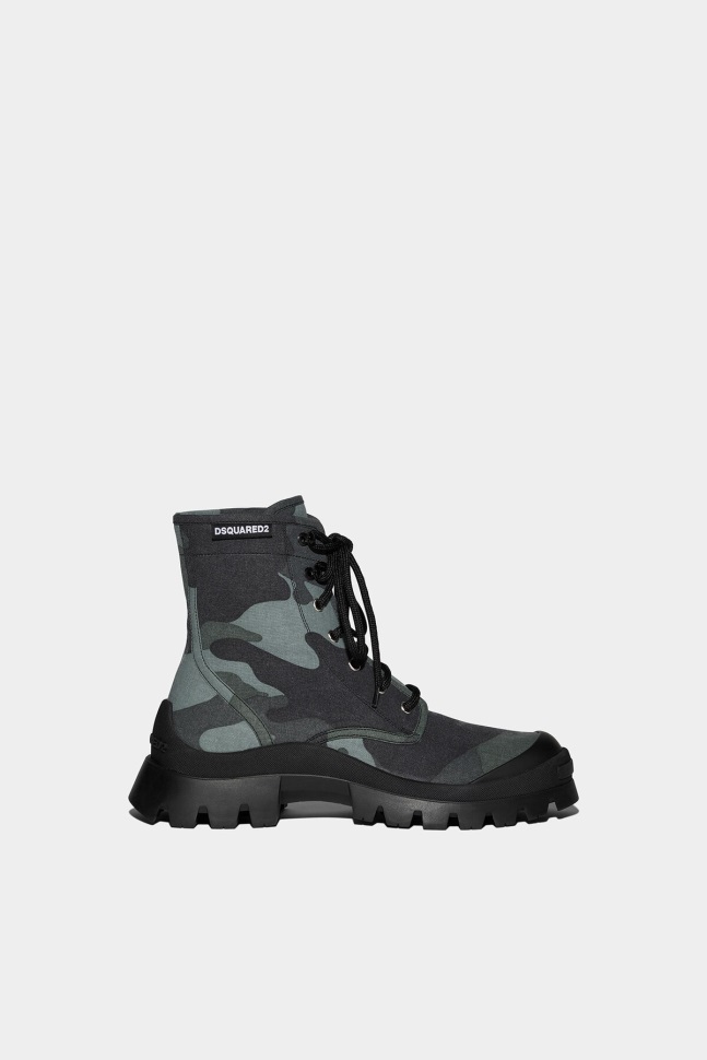 Dsquared2 Iconic Tank Combat Boots
