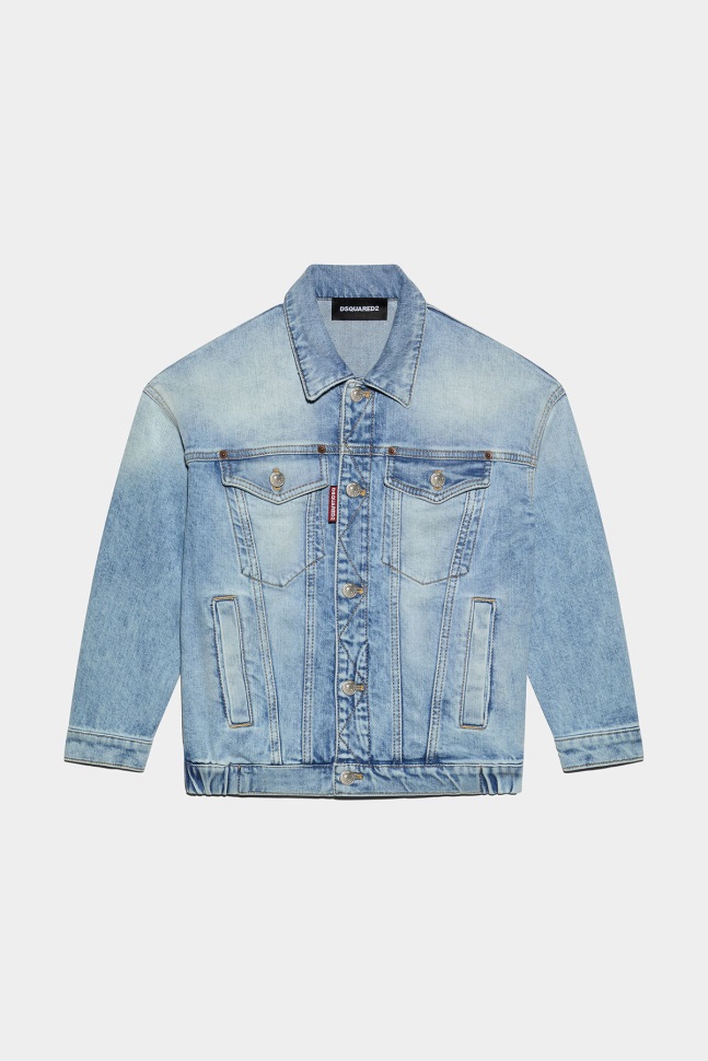 Dsquared2 Iconic D2 Kids Jacket BLUE