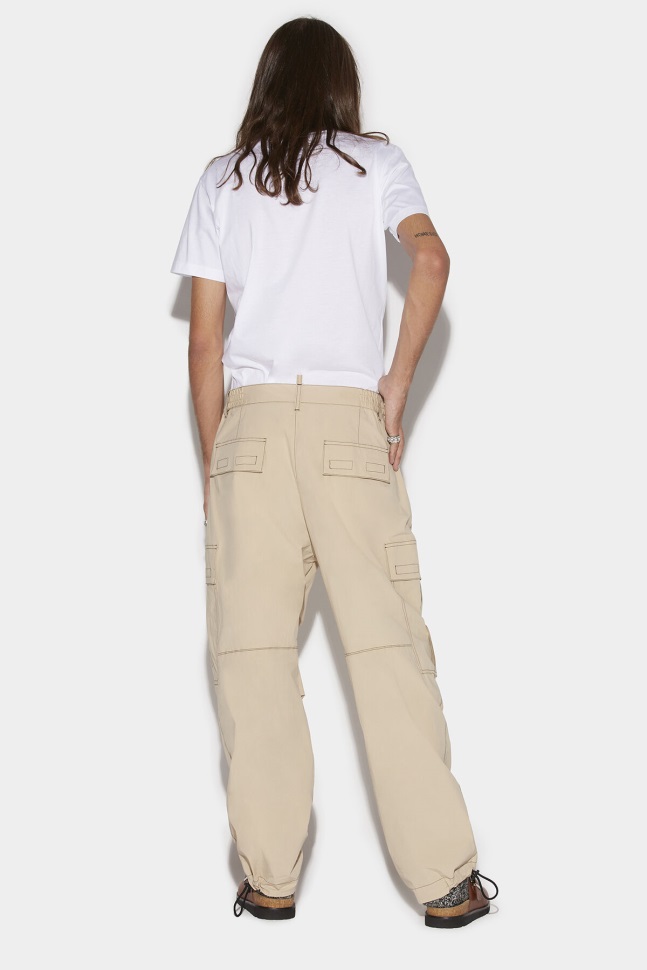 Dsquared2 Iconic Contrast Stich Trousers