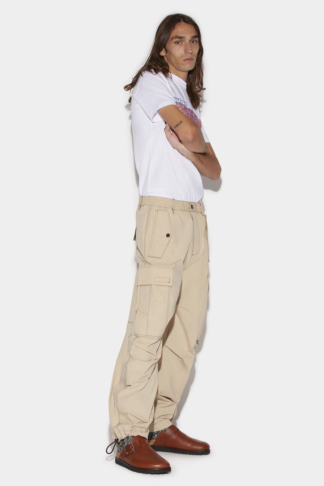 Dsquared2 Iconic Contrast Stich Trousers