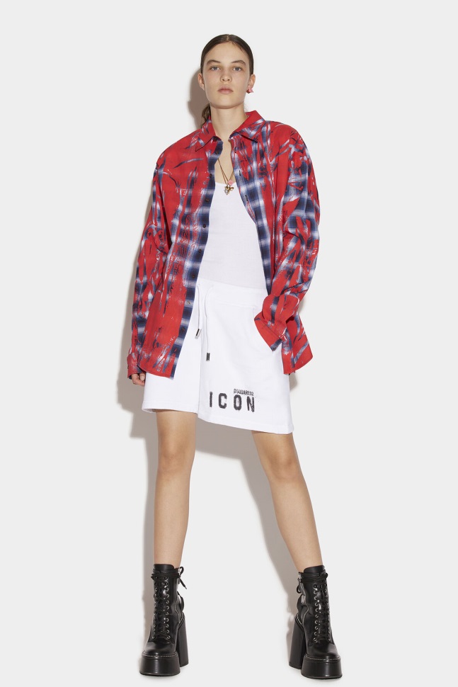 Dsquared2 Iconic Over Shirt Dress
