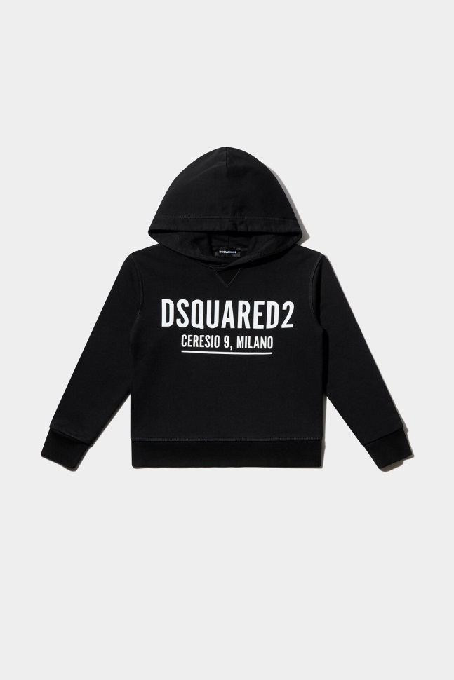 Dsquared2 Iconic WHITE D2 Kids Hoodie