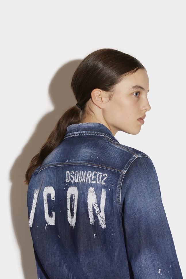Dsquared2 Iconic Icon Western Shirt