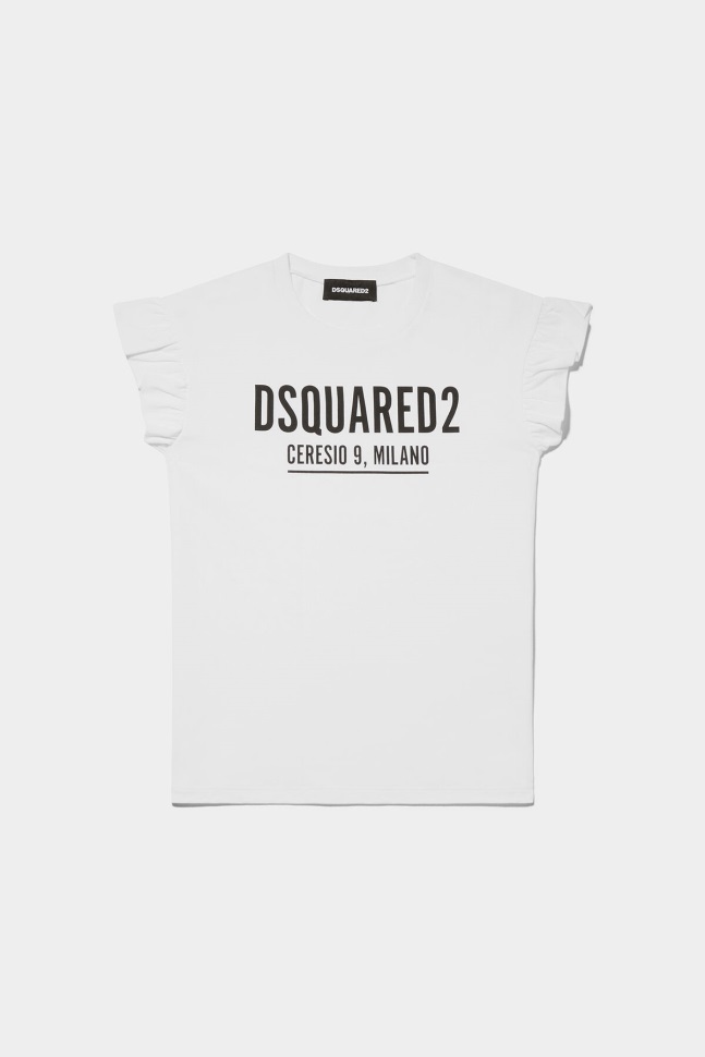 Dsquared2 Iconic D2Kids Tank Top WHITE
