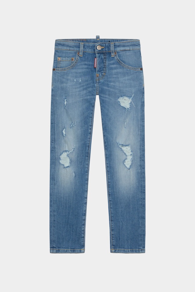 Dsquared2 Blue Kids Denim Jeans