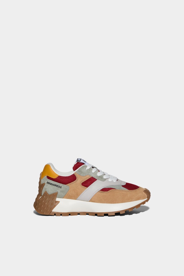 Dsquared2 Iconic COGNAC/BORDEAUX Maple 64 Sneakers D2