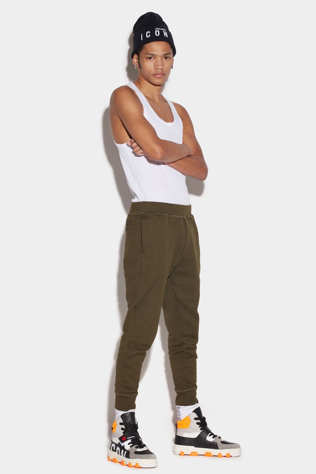 Dsquared2 Iconic Ceresio 9 Sweatpants WHITE