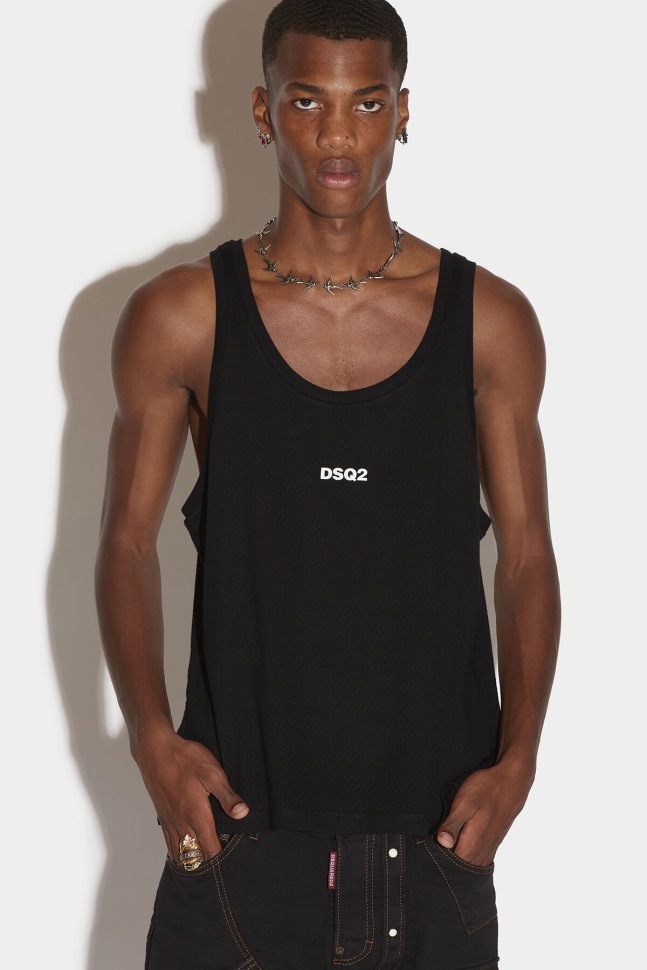 Dsquared2 Iconic Dsq2 Muscle Tank Top