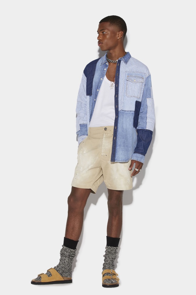 Dsquared2 Iconic D2 Inc. Dan Shorts