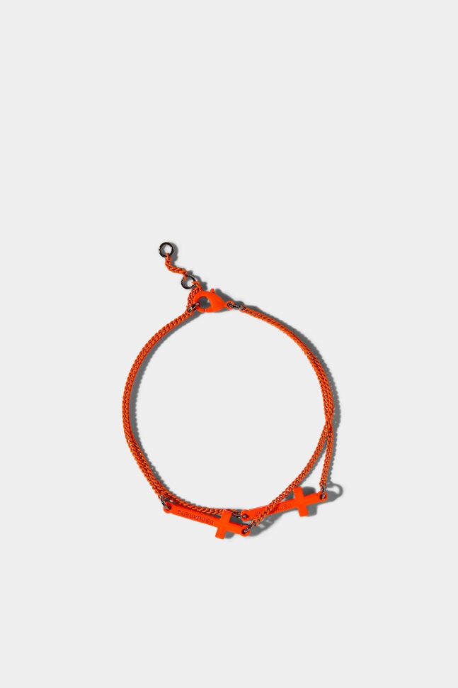 Dsquared2 Iconic Jesus Bracelets BLACK