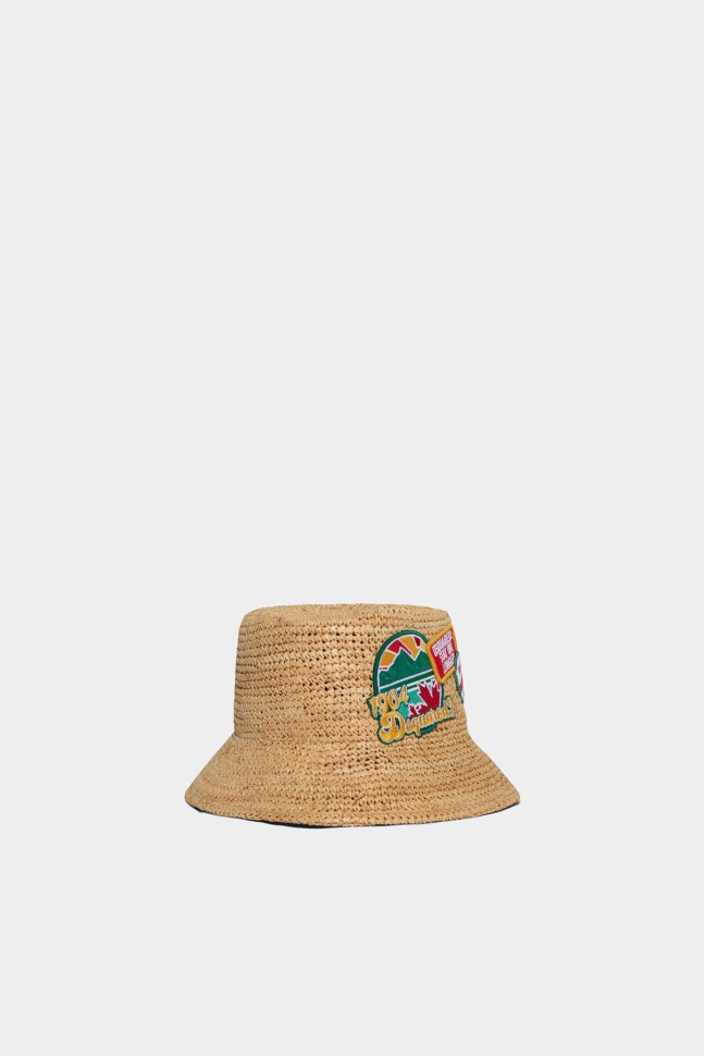 Dsquared2 Iconic Hat-titude Bucket Hat